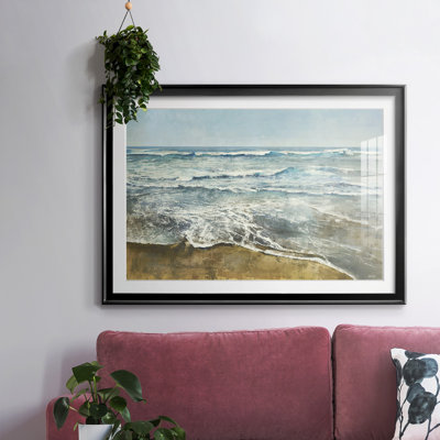 Beachcombing, reproduction d'art encadrée
