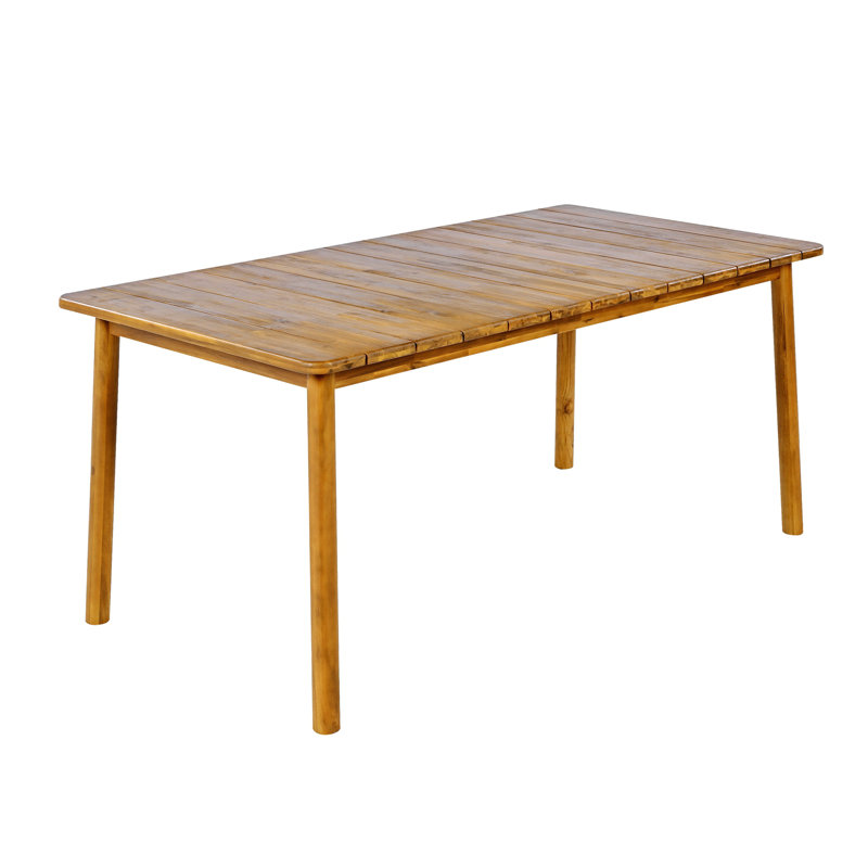 Outdoor Wood Dining Table