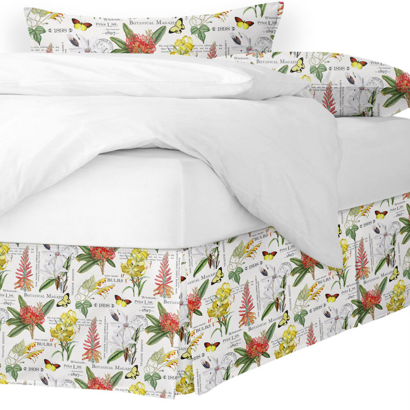 Mariella Bed Skirt, 15" L,  California King