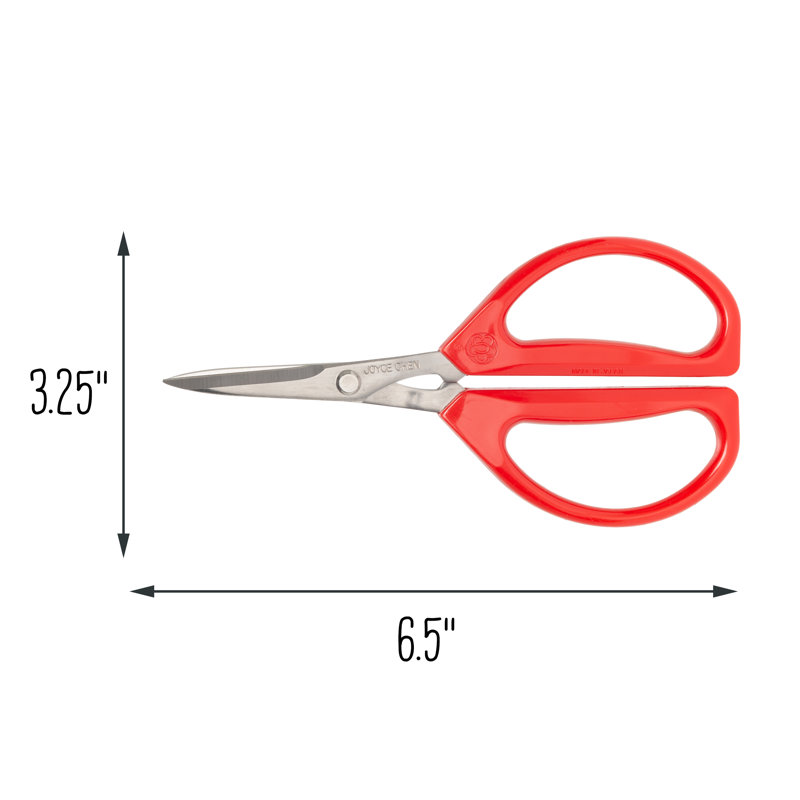 JOYCE CHEN Kitchen Shears & Scissors, Red