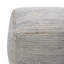 Pouf ottoman Yinka 45,7 cm (18 po) de largeur, revêtement texturé-466959077