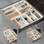 Boîte de rangement extensible pour tiroir extensible