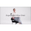Ensemble de bureau Ovidia: bureau debout électrique et chaise de bureau en filet-784136946