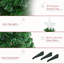 Arbre de Noël artificiel pour table 2,5 pi