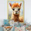 Brun majestueux Alpaca Portrait II - Alpaca, art mural-838419013-838419010