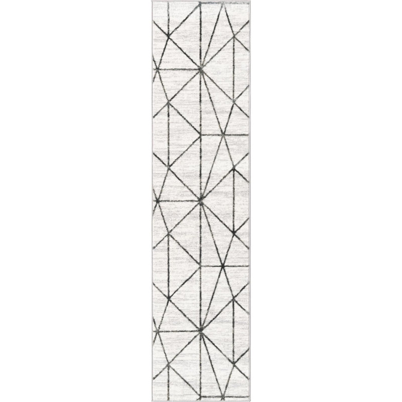Eshin Abstract Indoor Rug, Runner 2' x 8'