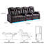 Fauteuil de cinéma inclinable Power Zero Gravity-977855013