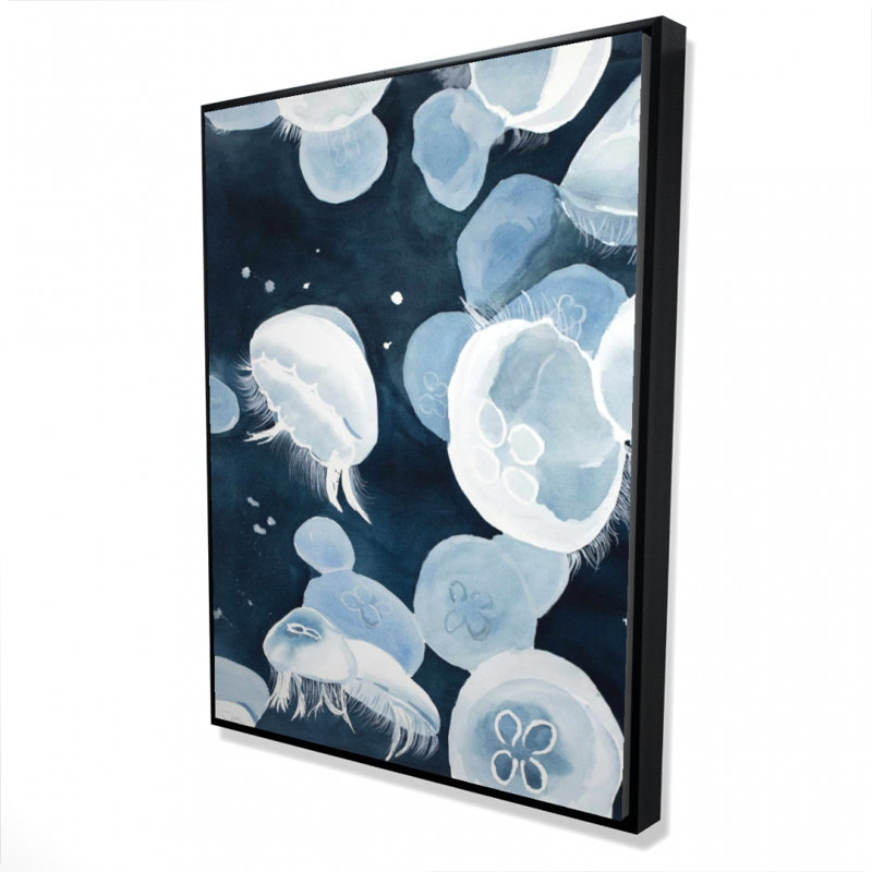 " Jellyfishs " on, H 48 po x l 36 po