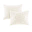 Ensemble de couvre-lit touffeté en coton et chenille-122455550-122455551