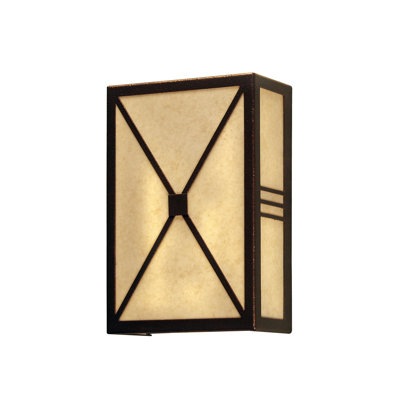 Deshuna Steel Flush Mounted Sconce