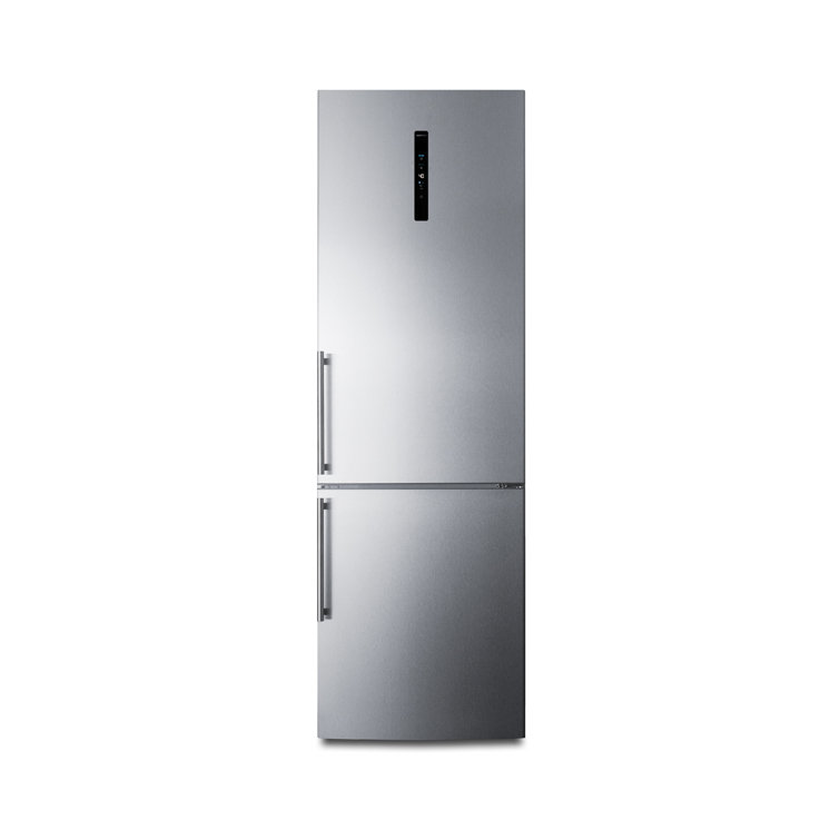 Summit Appliance 24" 10.6 Cubic Feet Energy Star Bottom Freezer Refrigerator