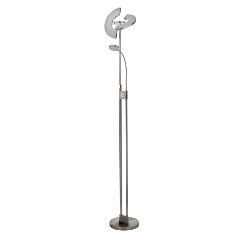 Rianne 210cm LED Novelty Floor Lamp, Chrome