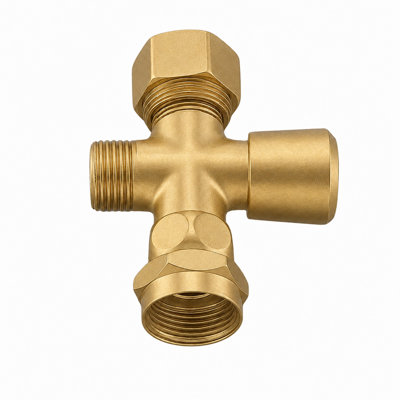 P0068 Diverter Valve For Handheld Showers in Matte Nickel