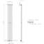 Genris Vertical D-Shape Radiator-1495964575-1495964648-1496240774