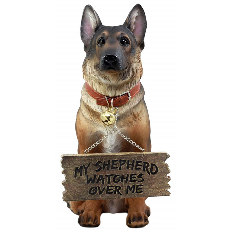 Statue de berger allemand Mccown Old Faithful