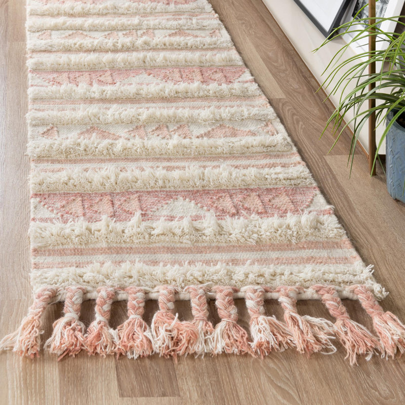 Arnfinn Performance Wool Geometric Indoor Rug, Runner 2'2" x 8'2"