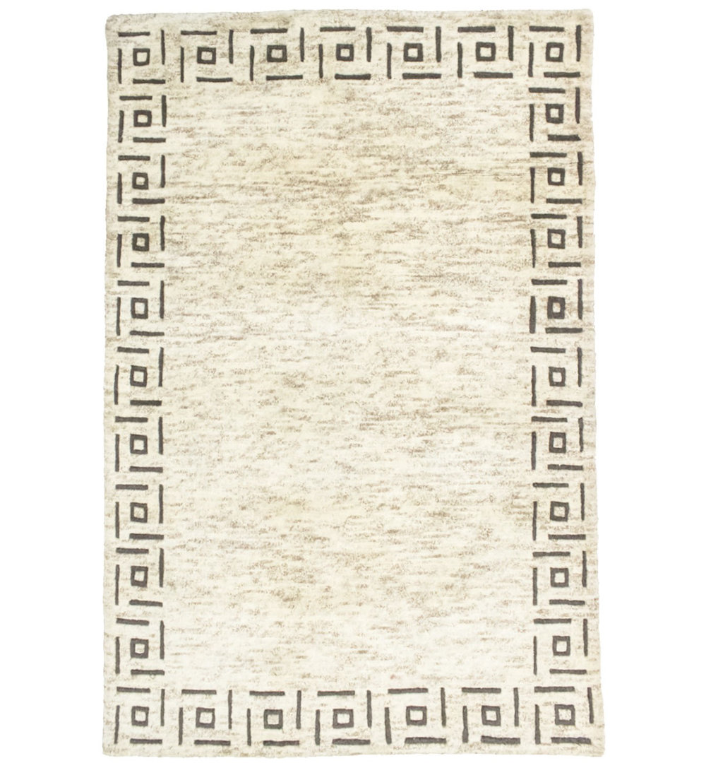 Zephyr Handwoven Wool Beige Indoor/Outdoor Rug