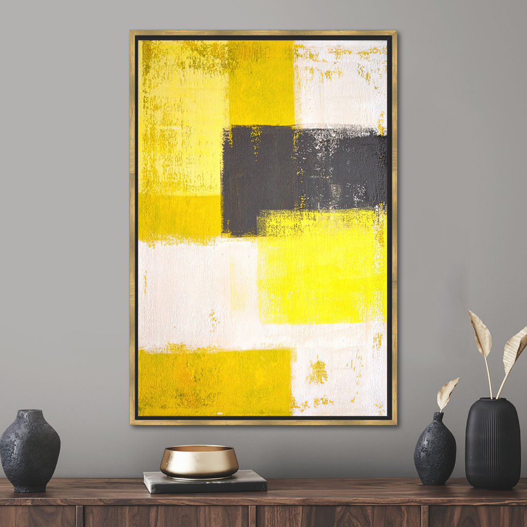 Modern Geometric Abstract Art - Luxury Canvas Wall Decor Poster