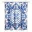 Huckins Geometric Shower Curtain