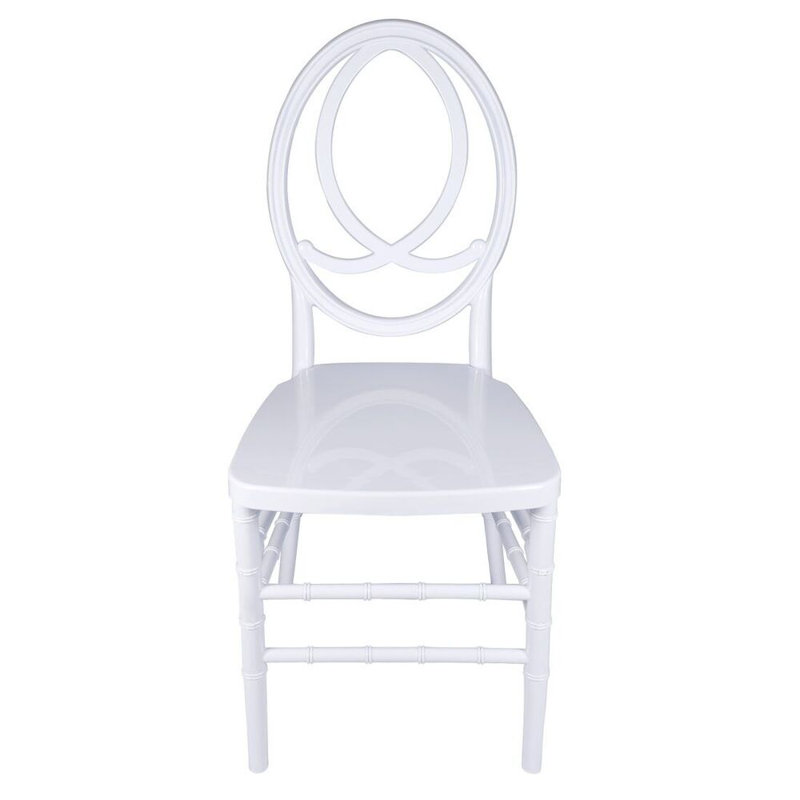 ToughResin Infinity Dining Chair by Chivari, White