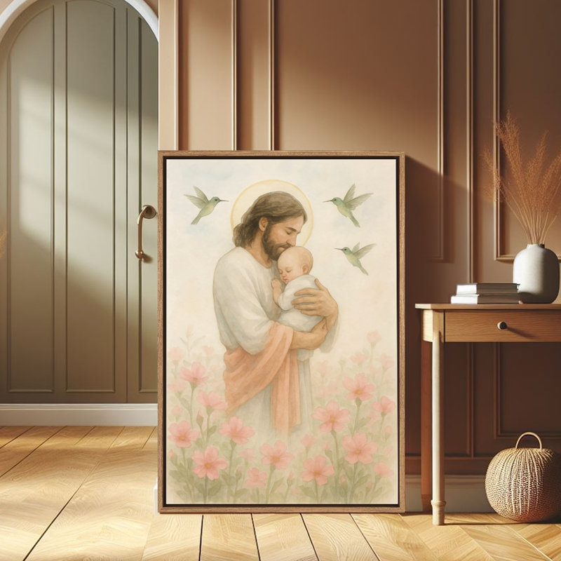 Art mural encadré, rétro, antique, classique pour chambre à coucher , H 36 po x l 24 po, Naturel
