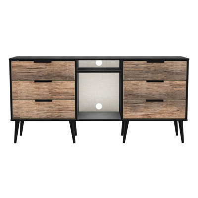 Fully Assembled Menifee 74 Cm Wide 6 Drawer Sideboard