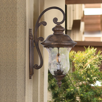 Vintage Outdoor Wall Lantern, Weatherproof Exterior Sconce Light Waterproof Wall Mount Light Fixture