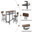 Ensemble de table de bar compacte - Ensemble bistro de salle à manger compact-1467856416-1469857458