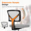 Chaise de bureau sans accoudoirs-1017391877