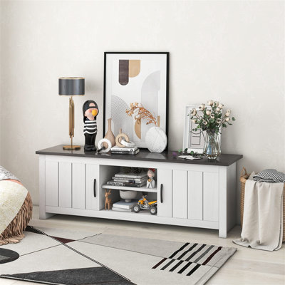 Aaina Unfinished TV Stand for TVs up to 55"