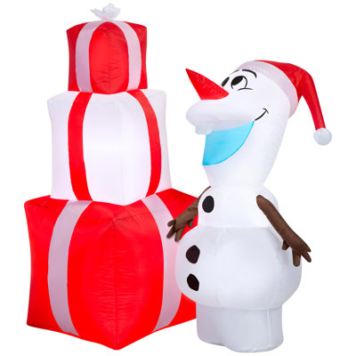 Airblown Christmas Light-Olaf with Presents-SM Scene-Disney
