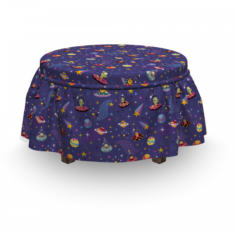 Housse pour galaxy repose-pieds space characters