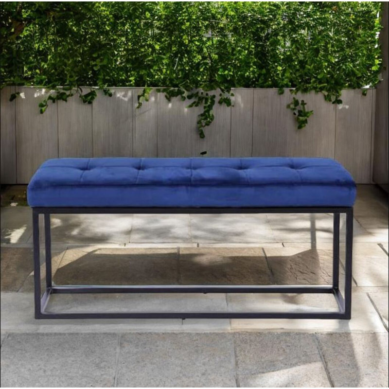 Banc rembourré Babilonia, Bleu
