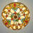 Basett Tiffany Glass Flush Mount