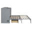 Grand lit escamotable avec grands tiroirs-2125876511