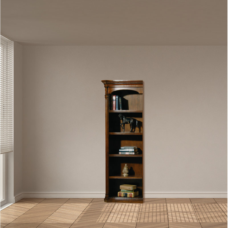 Hekman Old World Walnut Burl Adjustable Kids Bookcase