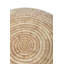 Malawi Woven Reed Coffee Table w/ Glass Top