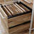 Desk, Brown Finish