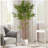 70" Artificial Bamboo with Black Plastic Pot
