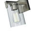 Applique murale moderne à 1 lumière avec abat-jour en verre transparent Hicklin-1456120261