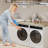 Washer Dryer Countertop Wood Topper With Edge For Laundry Room Storage And Organization-109937549