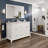 Pineville 48"W x 22"D Double Sink Bathroom Vanity with Undermount Porcelain Sink-1490000565-1490000566