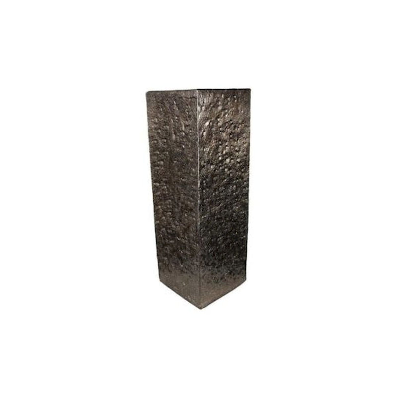 Support à plante carré à piédestal, H 36 po x l 12 po x P 12 po