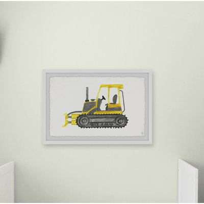 Wanda Bulldozer Truck - Print