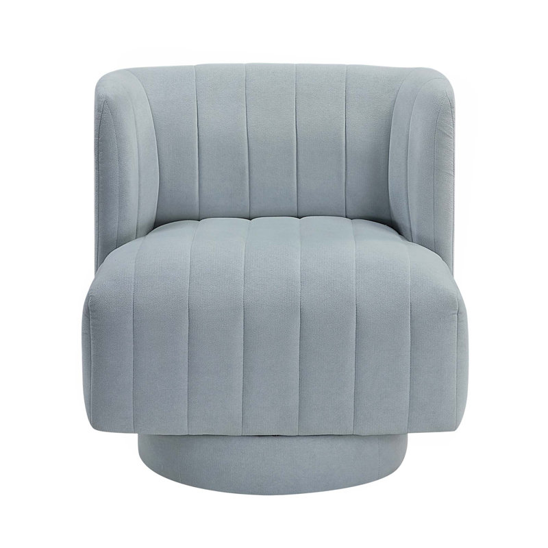 Chaise d'appoint rembourrée Modern, Bleu turquoise