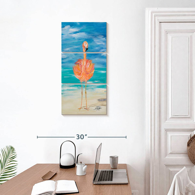 Beach Flamingo I