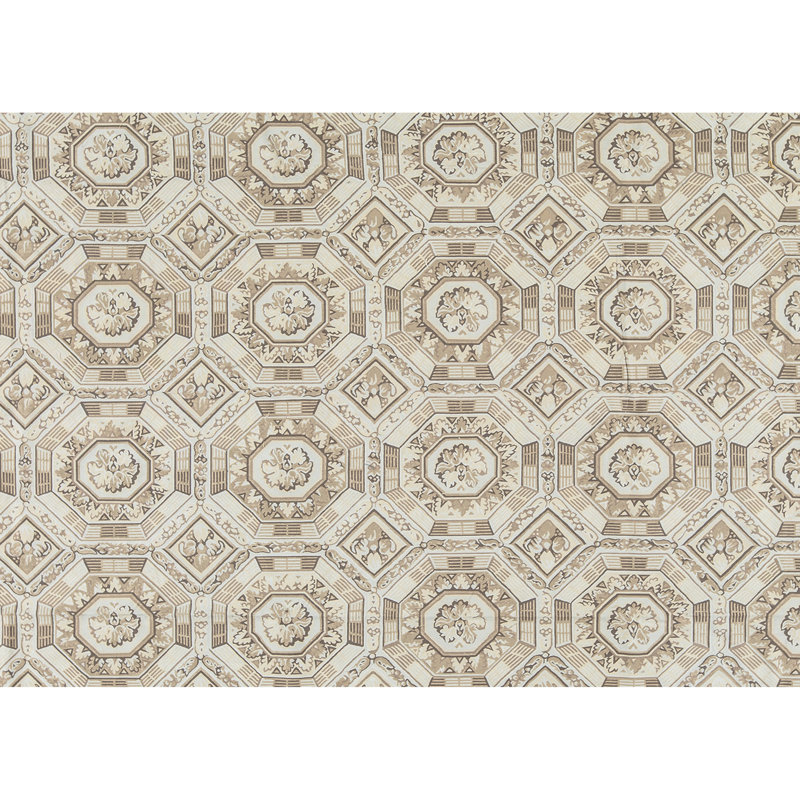 Hand-Knotted High-Quality Beige and Gold Area Rug