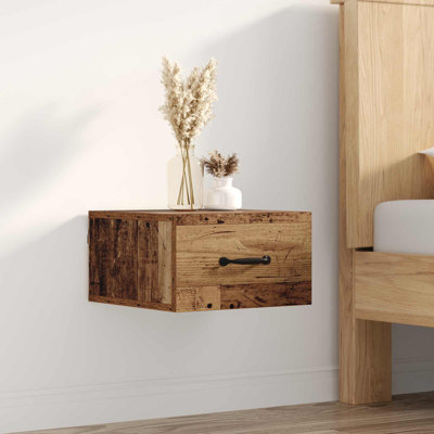 35cm W Manufactured Wood Bedside Table