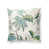 Motif floral bleu / vert