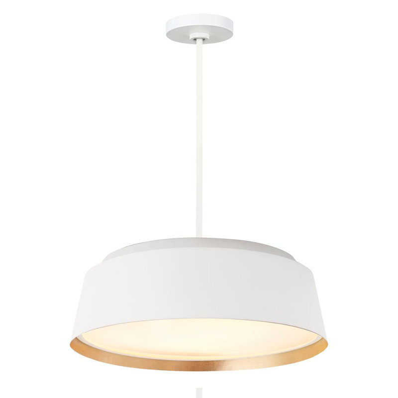 Moosup 5 - Light Dome Pendant, White